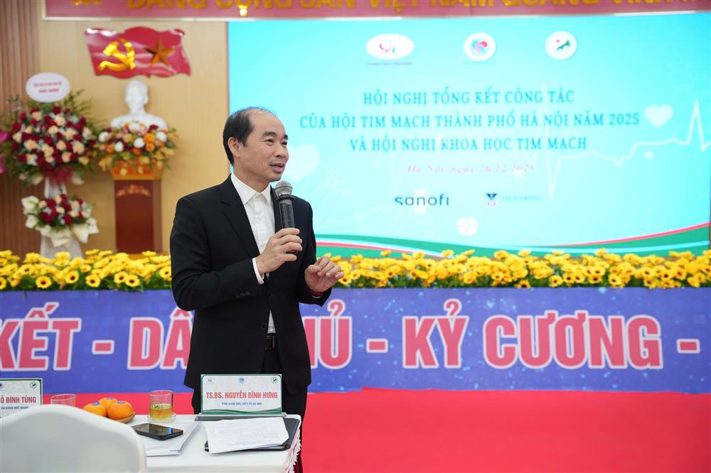 Hội nghị tổng kết công tác của Hội Tim Mạch Thành phố Hà Nội 2025 và Hội nghị Khoa học Tim Mạch